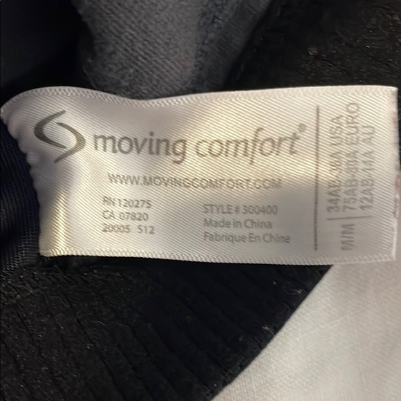 Moving Comfort Gray Racerback Sports Bra - Picture 5 of 6